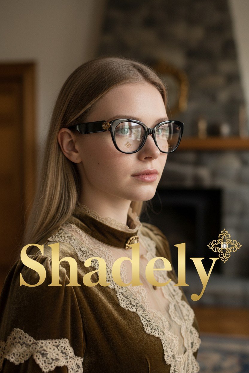007 (7) Shadely Lumière™ Sofia Elegant Optical Frames – Premium Women’s Prescription Glasses with Feminine Luxury Design - Image 1
