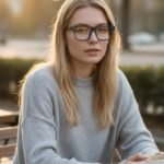 Shadely Atelier™ Monaco Blue Tortoise Optical Frames – Unisex Blue Front Brown Pattern Prescription Glasses with Designer Style