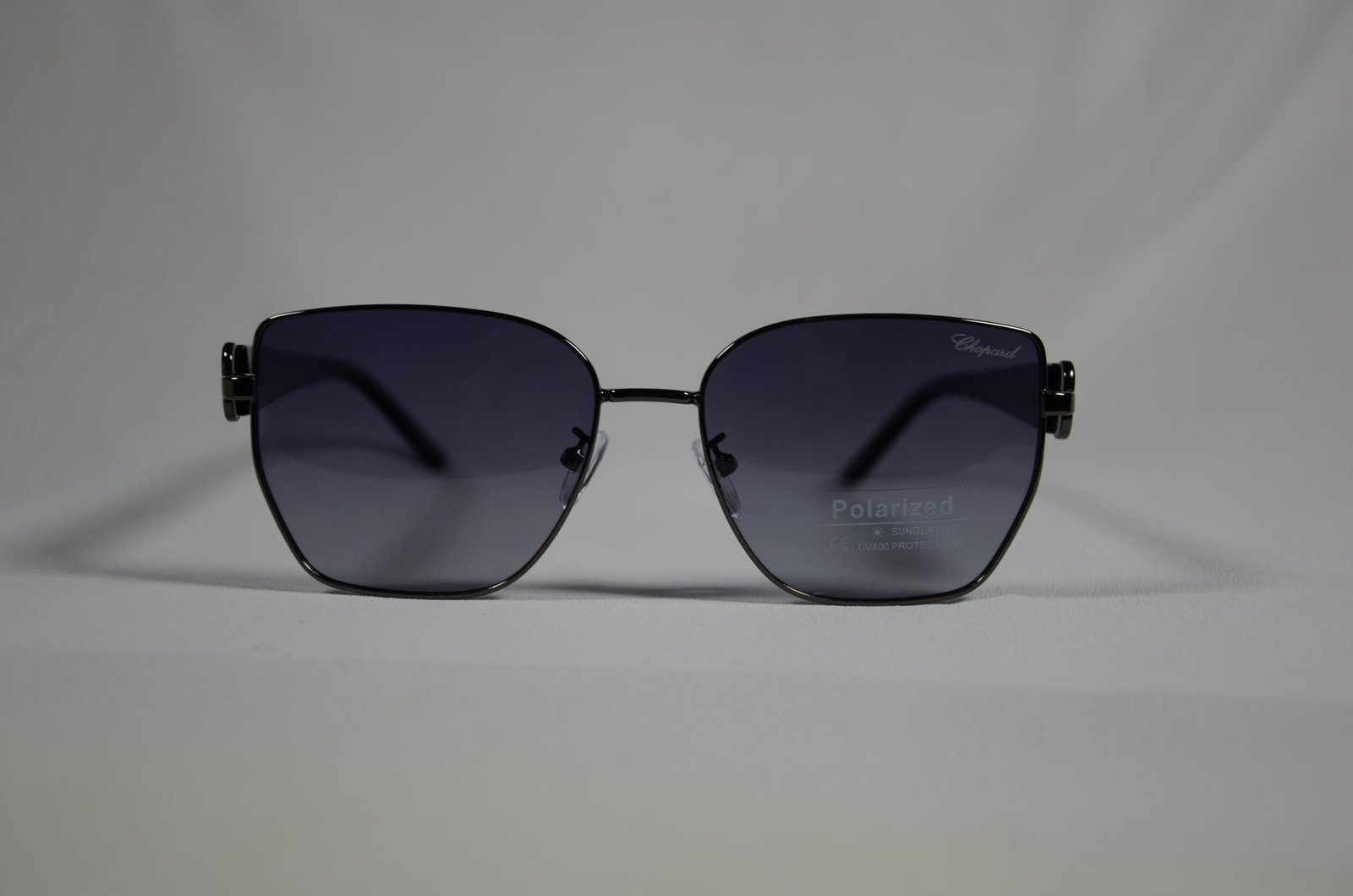 CHPDC1B (3) Chopard™ SCHL29S Happy Diamonds Luxury Butterfly Sunglasses – Women’s Rose Gold Metal Frame with Gradient Lenses - الصورة 1