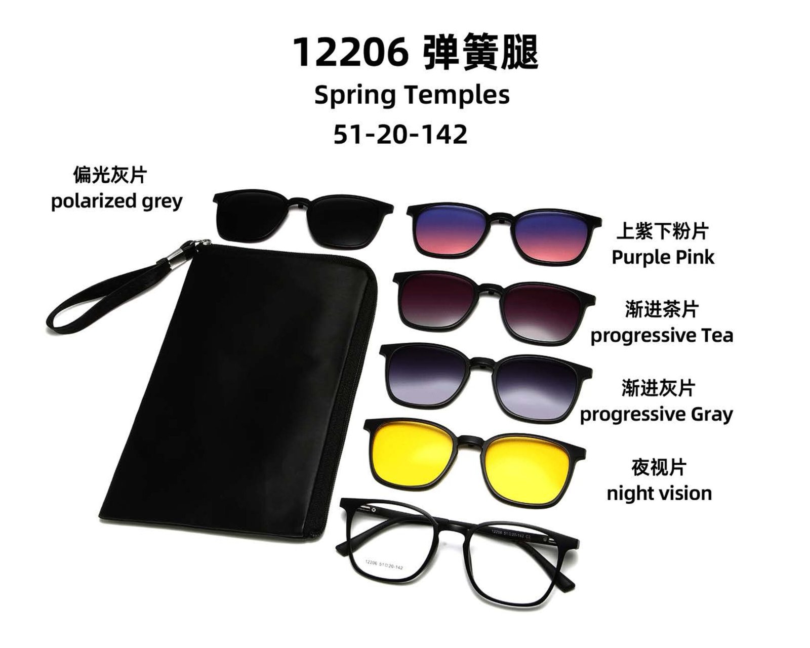 ILWJ2025 Shadely™ Clip-On Eyeglasses – 5-in-49 Stylish & Versatile Premium Eyewear - Image 1